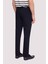 Erkek Lacivert Slim Fit Üst Cep Kanvas Pantolon 4