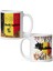 Belçika Kupa Bardak 2 Adet Seyahat Hatıra Belgium Mug 1