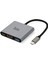 BX13HB 3in1 Type-C 4K@30Hz HDMI, PD Şarj, USB 3.0, iPad Pro, Macbook/Windows Uyumlu Çoklayıcı Adaptör 1
