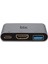 BX13HB 3in1 Type-C 4K@30Hz HDMI, PD Şarj, USB 3.0, iPad Pro, Macbook/Windows Uyumlu Çoklayıcı Adaptör 2