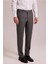 Erkek Açık Gri Regular Fit Yünlü Kumaş Pantolon 3