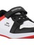 PRINCE I Unisex Çocuk Sneaker Koşu & Yürüyüş Ayakkabısı Beyaz / Siyah / Kırmızı 4