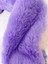 Peluş Mor Işıklı Kuromi Kulakları Hareket Eden Işıklı Kuromi Şapka Tavşan Şapka 4