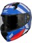 966 V2 Çene Açılır Kask Mavi 1