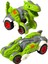 Trex Dinazor Figür Araba Sürtmeli Teker Transformers Robot Dinozor 15CM 1