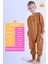 2-8 Yaş 1 Tog 4 Katlı Müslin Çocuk Uyku Tulumu Unisex Uzun Kollu Uyku Tulumu 3