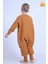 2-8 Yaş 1 Tog 4 Katlı Müslin Çocuk Uyku Tulumu Unisex Uzun Kollu Uyku Tulumu 4