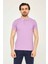 4613 Erkek Polo Yaka T-Shirt Lila 2