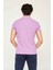 4613 Erkek Polo Yaka T-Shirt Lila 4