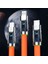 3 In 1 Type-C Micro USB Lightning Hızlı Şarj Kablosu Silikon Kablo 1