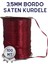 Netsan Etiket Bordo Saten Kurdele 3,5mm 100MT 1