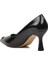 357069 Siyah Kadın Taşlı Stiletto 4