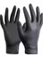 Pudrasız Siyah Nitril Eldiven Large Haspet 100LÜ 3