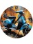 Arka Sokaktaki Vespa Analog Duvar Saati 1