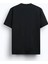 100% Pamuk Unisex Suprem Oversize Baskısız Bisiklet Yaka Siyah Tişört 2