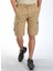 Regular Fit Deve Tüyü Erkek Şort 242 Lcm 221013 Newso Camel 2