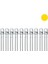 5mm Flaşörlü (Yanıp Sönen)Sarı LED Paketi - 10 Adet 1