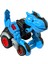 Trex Dinazor Figür Araba Sürtmeli Teker Transformers Robot Dinozor 15CM 3