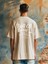 Full Of Love Oversize T-Shirt Erkek - Bej 1