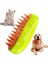 Pet Buharlı Fırça 3 In1 Buharlı Kedi Fırçası Dökülme Için Pet Steamer Fırçası Masaj Için Çok Fonksiyonlu Pet Bakım Fırçası Pet Epilasyon Aracı Kediler ve Köpekler Için Tarak (Yeşil) (Yurt Dışından) 1