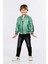 Erkek Çocuk Spor Ceket-Pantolon ve Tişört 3 Lü Takım HLK5060156 2