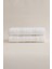 Ivory Beyaz Bordürlü Mikro Fiber Pamuk 2li El Yüz Havlusu Seti 50 x 90 - 50 x 90 1107A 2