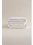 Ivory Beyaz Bordürlü Mikro Fiber Pamuk 2li El Yüz Havlusu Seti 50 x 90 - 50 x 90 1107A 3