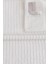 Ivory Beyaz Bordürlü Mikro Fiber Pamuk 2li El Yüz Havlusu Seti 50 x 90 - 50 x 90 1107A 5