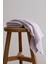 Ivory Lila Fitilli Mikro Fiber Pamuk 2li Banyo Havlusu Seti 50 x 90 - 70 x 140 1129A 1