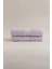 Ivory Lila Fitilli Mikro Fiber Pamuk 2li Banyo Havlusu Seti 50 x 90 - 70 x 140 1129A 2