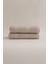 Ivory Bej Bordürlü Mikro Fiber Pamuk 2li El Yüz Havlusu Seti 50 x 90 - 50 x 90 1110A 2