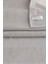 Ivory Gri Fitilli Mikro Fiber Pamuk 2li Banyo Havlusu Seti 50 x 90 - 70 x 140 1126A 5