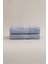 Ivory Mavi Fitilli Mikro Fiber Pamuk 2li Banyo Havlusu Seti 50 x 90 - 70 x 140 1130A 2
