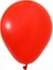 Kırmızı 10 Adet Lateks Helyum Uyumlu Balon + Kırmızı Balon Doğum Günü Parti Süsleme Helyum Uyumlu 1