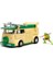 Simba 1:24 Tmnt Party Wagon ve Donatello Figürü 2