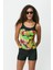 Şortlu Tankini 7757 Siyah/çok Renkli 1