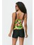 Şortlu Tankini 7757 Siyah/çok Renkli 4