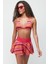 Etekli Üçgen Bikini Takım 3286 Fuşya 1