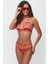 Etekli Üçgen Bikini Takım 3286 Fuşya 2