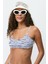 Ip Askı Bikini Takım 3268 Beyaz/lacivert 2