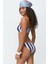 Tek Omuz Bikini Takım 3280 Lacivert/oranj 5