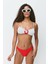 Straplez Bikini Takım 3282 Kırmızı/lacıvert 2
