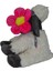 Çiçekli Üzgün Kuzu 30 cm 62274 3