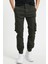 Slim Fit None Denim Esnek Kumaş Erkek Kargo Pantolon 2