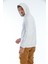 Kapüşonlu Basic Geniş Kesim Erkek Içi Polarlı Sweatshirt 4