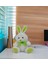 Neon Renkli Tavşan Peluş 30 cm 62232 5