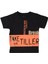 Erkek Çocuk Baskılı T-Shirt Yelekli Pantolon 3'lü Alt Üst Takım 2