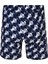 Erkek Deniz Havuz Şortu Desenli Ace S243 Koyu Lacivert 2