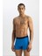 3 Lü Erkek Kemerli Lycralı Boxer 4