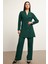 Liora Ceket Pantolon Takım - Zümrüt 2